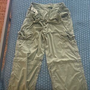 American Eagle Outfitters Sage Green Stretch Pants